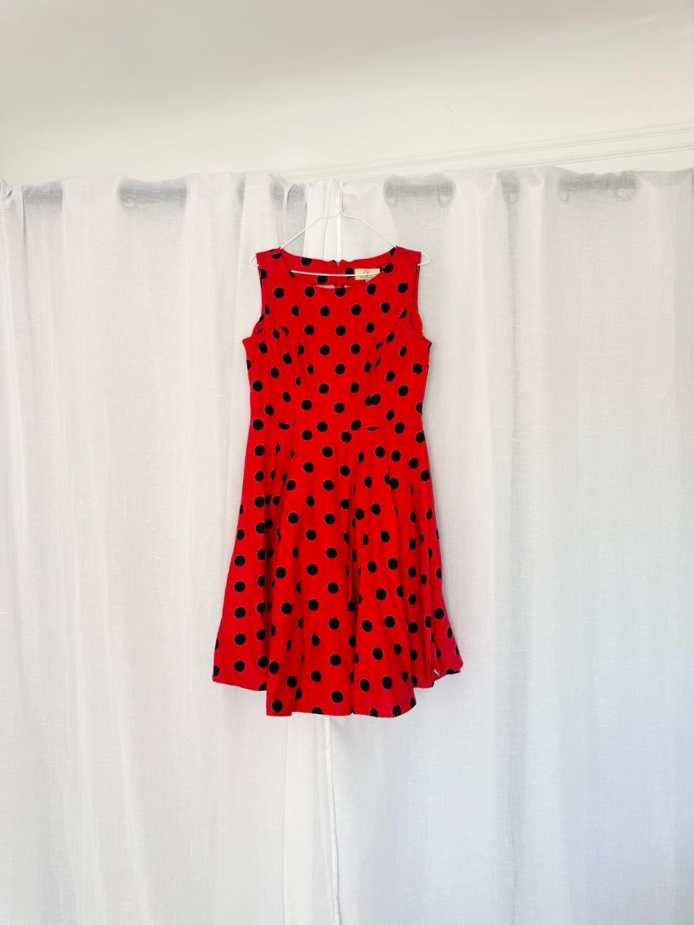 ⋆｡°✩ retro polka dot swing dress ✩°｡⋆ - Picture 2 of 6